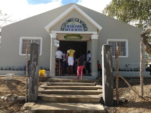 The new building in Juan Felipe