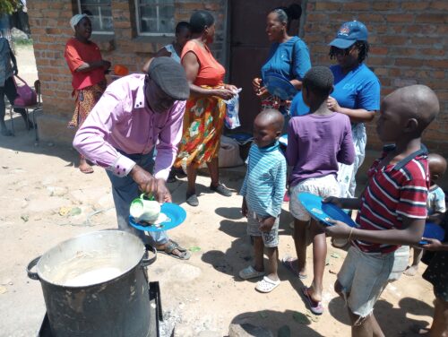 Feeding program in Glen View