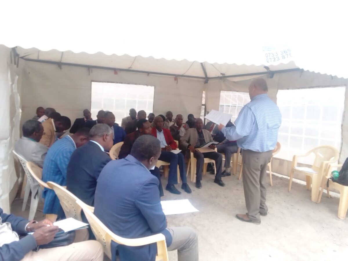 Pastor training in Kenya