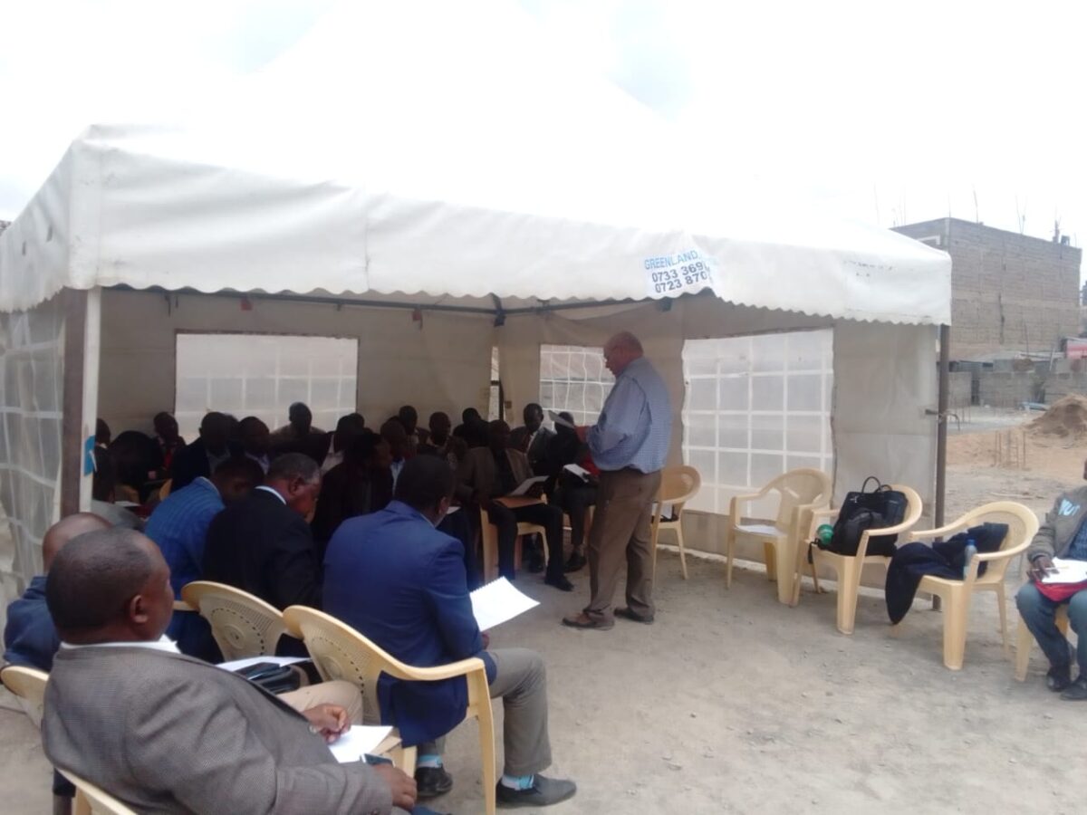 Pastor training in Kenya