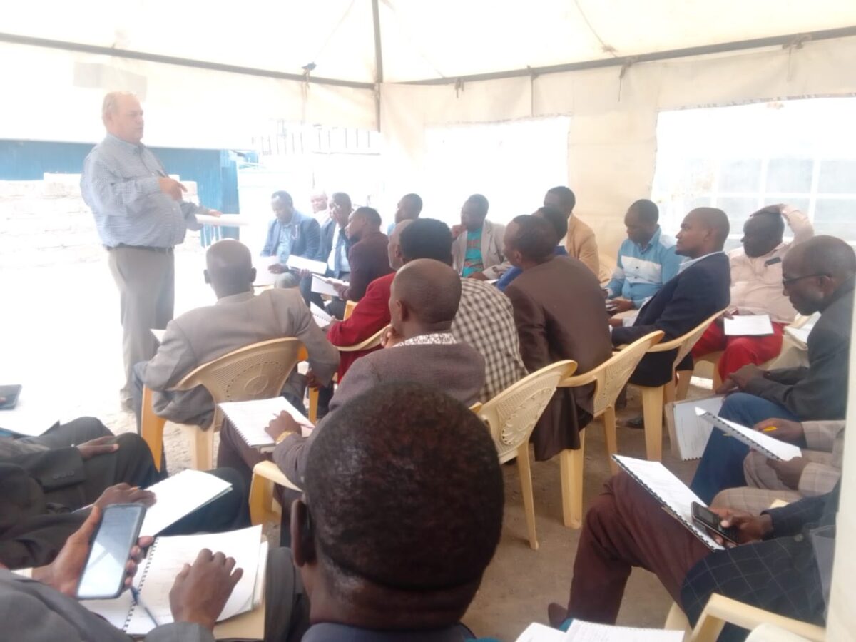 Pastor training in Kenya